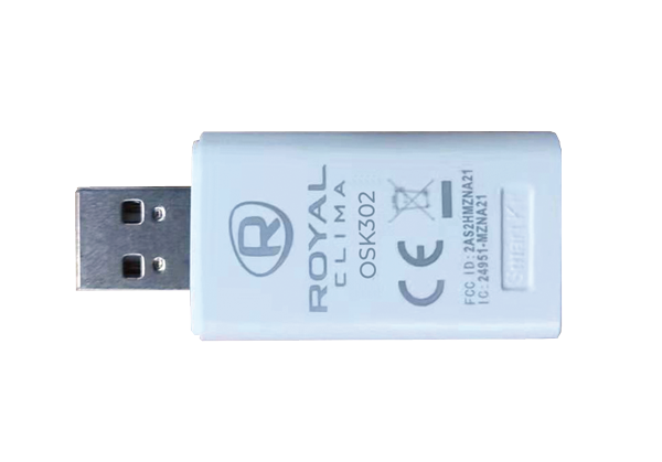 WI-FI USB модуль ROYAL CLIMA для бытовых сплит-систем серии TRIUMPH OSK302 OSK302 - фото 32147