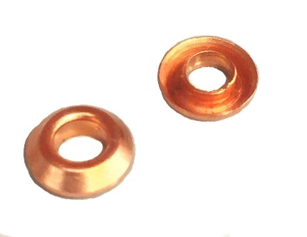 Прокладка медная Copper  Gasket with neck 1/4" Flare, 8580/2 8580/2 - фото 60301