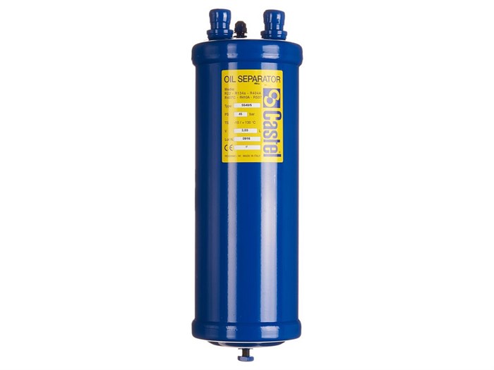Маслоотделитель CASTEL, Италия. Oil Separator 5/8"-16 mm ODS, 3 л. 45 бар, 5540/5 5540/5 - фото 60367