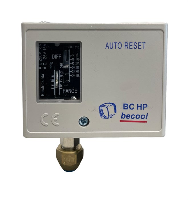 Реле давления - прессостат BECOOL BC HP авт (052030) BC-052030