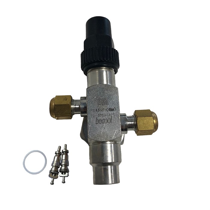 Вентиль запорный Rotalock BECOOL BC-VR-2 1/4-1 5/8 N (0748352) BC-VR-214-158-N