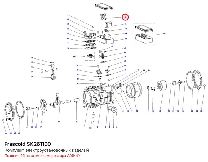 SK261100 Комплект электроустановочных изделий FRASCOLD SK261100