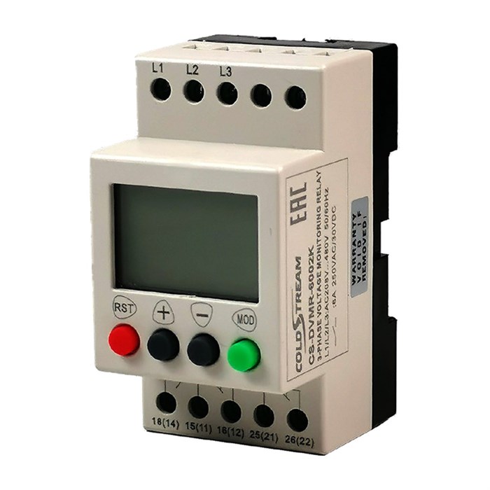 Реле контроля напряжения COLDSTREAM CS-DVMR-6002K CS-DVMR-6002K