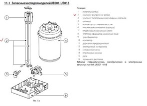 КОМПЛЕКТ ШЛАНГОВ (ВНУТРЕННЯЯ ГИДРАВЛИЧЕСКАЯ РАЗВОДКА) CAREL,  INTERNAL HOSE KIT, 1 TO 18 KG/H FOR UE UEKT10000M