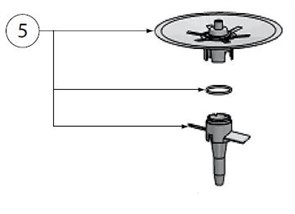 РАСПЫЛИТЕЛЬНЫЙ ДИСК CAREL,  BALANCED ATOMIZING DISK, UC10KDS000 UC10KDS000