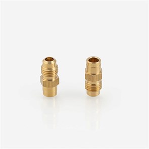 Штуцер CASTEL Access Fitting 1/4" Flare x 1/4" ODS, 8350/22 8350/22