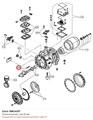 1MKA097 Коленчатый вал, ход 46 мм DORIN 1MKA097
