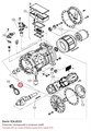 1CKJ023 Комплект вкладышей и упорных шайб DORIN 1CKJ023