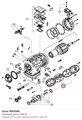 1PKP066 Клапанная доска D.68 CC DORIN 1PKP066