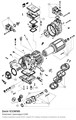 1CCM185 Комплект прокладок D.68 DORIN 1CCM185