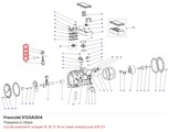 S135A004 Поршень в сборе серии A FRASCOLD S135A004