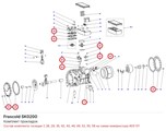 SK0200 Комплект прокладок серии A FRASCOLD SK0200