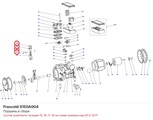 S150A004 Поршень в сборе серий B/C FRASCOLD S150A004