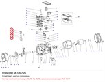 SK130705 Комплект шатун-поршень серии B FRASCOLD SK130705