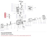 SK130700 Комплект шатун-поршень серии B FRASCOLD SK130700