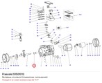 S1501013 Вкладыш основной (подшипник скольжения) серий C/D FRASCOLD S1501013