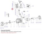 S2341031 Прокладка между картером и клапанной плитой серий D/Q FRASCOLD S2341031
