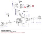 SK180400 Клеммная коробка в сборе 1-фазная серии D FRASCOLD SK180400