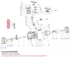 SK130905 Комплект шатун-поршень серии D FRASCOLD SK130905