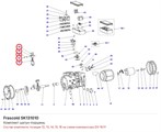 SK131010 Комплект шатун-поршень серии D FRASCOLD SK131010