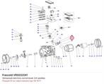 VRS032041 Запорный вентиль нагнетания 3/4 дюйма серий D/Q FRASCOLD VRS032041