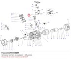 VRS053055 Запорный вентиль всасывания 1 3/8 дюйма серии Q FRASCOLD VRS053055