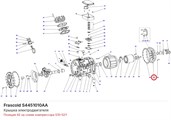 S4451010AA Крышка электродвигателя серии S FRASCOLD S4451010AA
