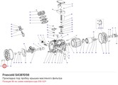 S4381056 Прокладка под пробку крышки масляного фильтра серии S FRASCOLD S4381056