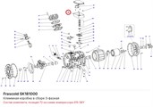 SK181000 Клеммная коробка в сборе 3-фазная серии S FRASCOLD SK181000
