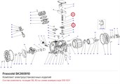 SK260910 Комплект электроустановочных изделий серии S FRASCOLD SK260910