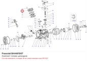 SK4481007 Комплект головки цилиндров серии S FRASCOLD SK4481007