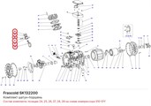 SK132200 Комплект шатун-поршень серии S FRASCOLD SK132200