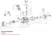 S3631004 Поршень серии S FRASCOLD S3631004