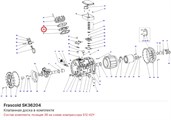 SK36204 Клапанная доска в комплекте серии S FRASCOLD SK36204