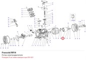 RR14 Ротор электродвигателя серий S/V FRASCOLD RR14
