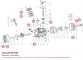 SK1450 Комплект прокладок серии S FRASCOLD SK1450