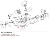 S8601130 Пробка 3/8 дюйма ISO 228/1 серий V/Z/W FRASCOLD S8601130