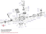 S6501049 Палец маслонасоса серий V/Z/W FRASCOLD S6501049
