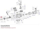 S4951134 Пружина маслонасоса серий V/Z/W FRASCOLD S4951134
