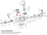 VRS061066 Запорный вентиль нагнетания 1 1/8 дюйма серии V FRASCOLD VRS061066