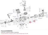 SK890000 Комплект упорной шайбы и пружины серий V/Z FRASCOLD SK890000