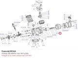 RS14A Статор 230-400 В / 3 ф / 50 Гц DOL серий V/Z FRASCOLD RS14A