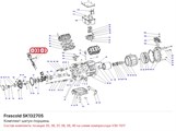 SK132705 Комплект шатун-поршень серий V/Z FRASCOLD SK132705