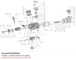 TA1514000 Пробка с трубной резьбой 1/4 дюйма серий Z/W FRASCOLD TA1514000