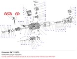 SK132800 Комплект шатун-поршень серии W FRASCOLD SK132800
