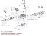 VGS081078 Запорный вентиль всасывания 2 5/8 дюйма серии Z FRASCOLD VGS081078