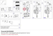 SK250600 Вентиль ODE с прокладками для разгруженного пуска серий V/Z/W FRASCOLD SK250600
