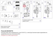 SK250712 Катушка ODE 230 В переменного тока 50-60 Гц с электроустановочными изделиями во взрывобезопасном исполнении EEX серии W FRASCOLD SK250712