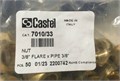 7010/33 Гайка накидная CASTEL Nut 3/8" Flare x Pipe 3/8" 7010/33