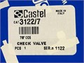 Обратный клапан CASTEL  Check Valve 7/8" ODS, 3122/7 3122/7